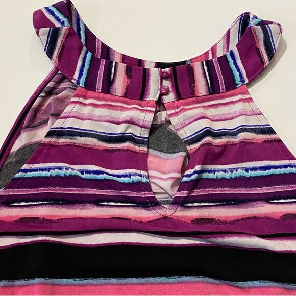 Women's Lane Bryant Horizon Stripes Halter Top/Tunic Size 18-20 - Picture 14 of 14